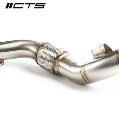 CTS Turbo RACE DOWNPIPE SET for BMW F85 X5M S63 &amp; BMW F86 X6M S63 (2014-2019)