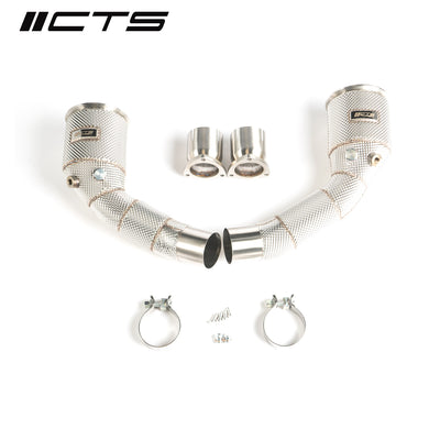 CTS Turbo C8 Audi RS6/RS7 Race Downpipe