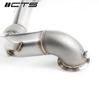 CTS Turbo EVO4 AWD RACE Exhaust Downpipe MK8 VW Golf R/8Y Audi S3