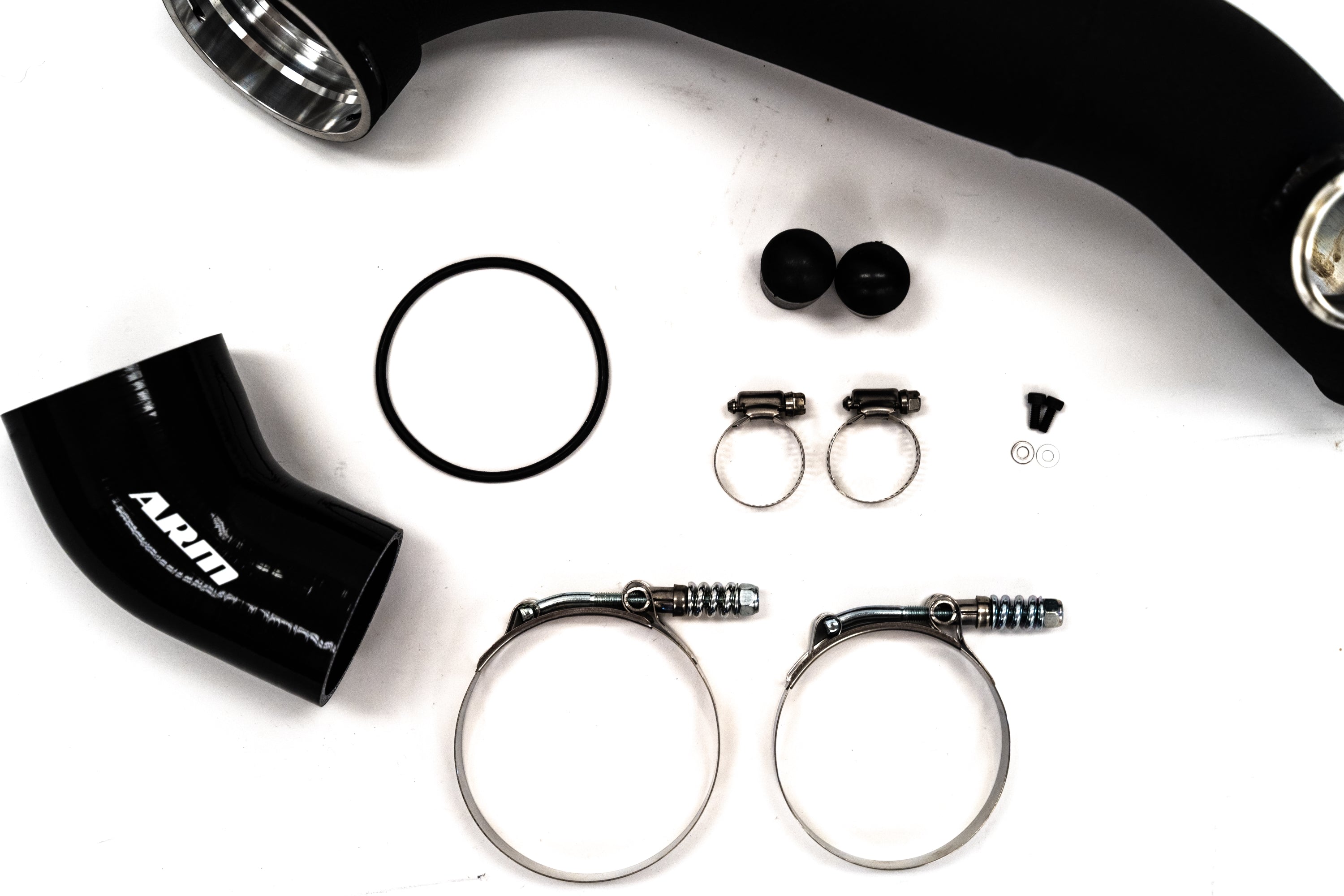 E60 535i N54 CHARGE PIPE - TiAL Flange - ARM Motorsports