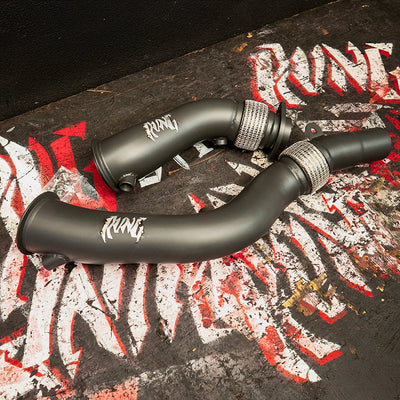 BMW S55 F80/F82/F87 Catless Downpipes - XL Flow by Rvng