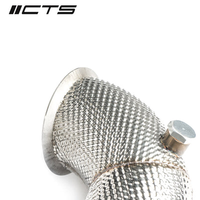 CTS Turbo 3.5" Race Downpipe for Mercedes-Benz M133 A45/CLA45/GLA45 AMG