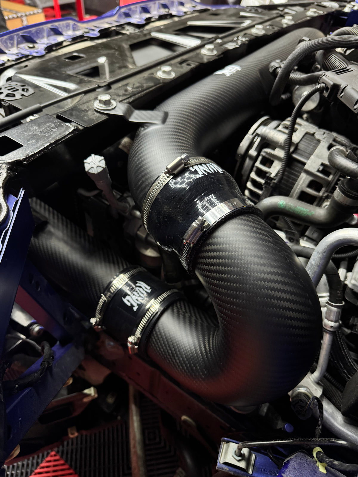 Rvng BMW M3/M4 Carbon Front Intake Kit Full Carbon