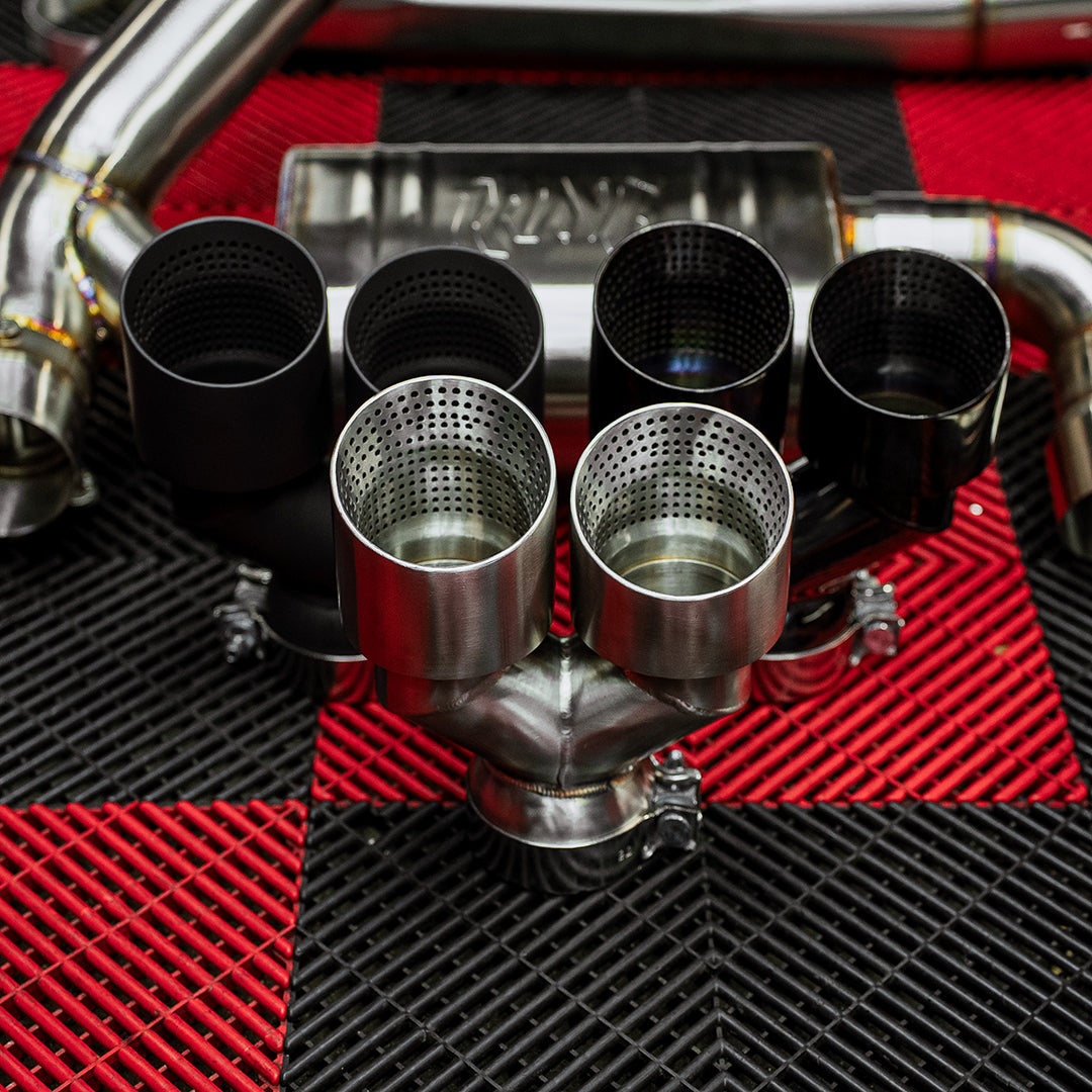F80 M3/F82 M4 Valved Exhaust – 4” Single System by RVNG