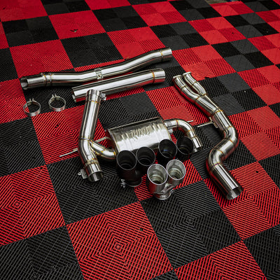 F80 M3/F82 M4 Valved Exhaust – 4” Single System by RVNG