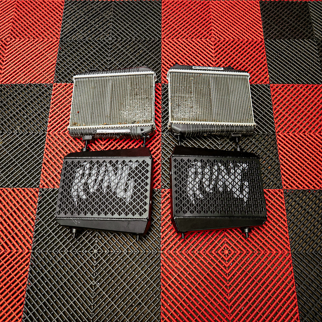 Rvng Auxiliary Coolers with Rock Guard