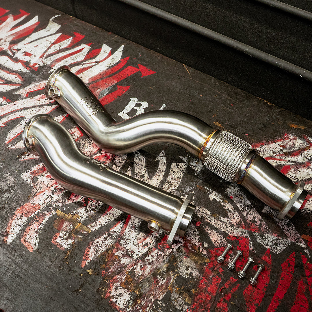 Rvng S58 XL Flow 3.5” Catless Downpipes for BMW G80/G82