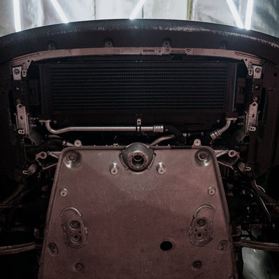 BMW G80 M3 Oil Cooler Upgrade with Built-In Guard