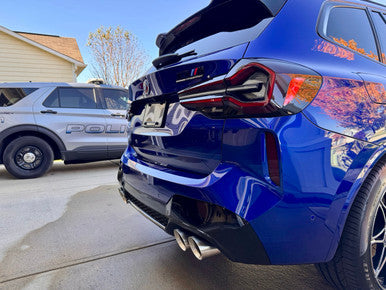 MAD BMW X3M X4M F97 F98  Axle Back Exhaust