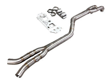 MAD BMW G87 M2 S58 Non-Resonated Single Midpipe (Brace Included)