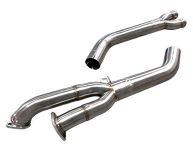 MAD BMW G87 M2 S58 Non-Resonated Single Midpipe (Brace Included)