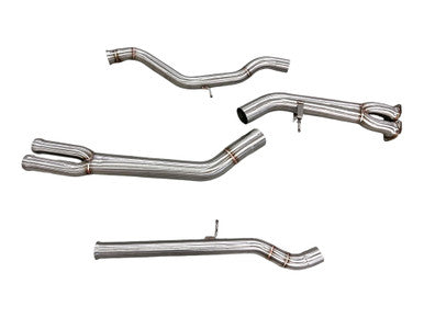 MAD BMW F8x M3 M4 S55 Single Midpipe (Brace Included)