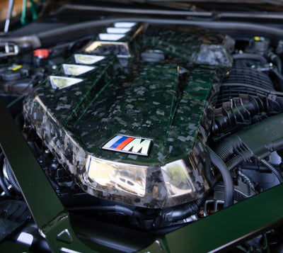 ARM Motorsports — G80 CARBON FIBER ENGINE COVER — view 4