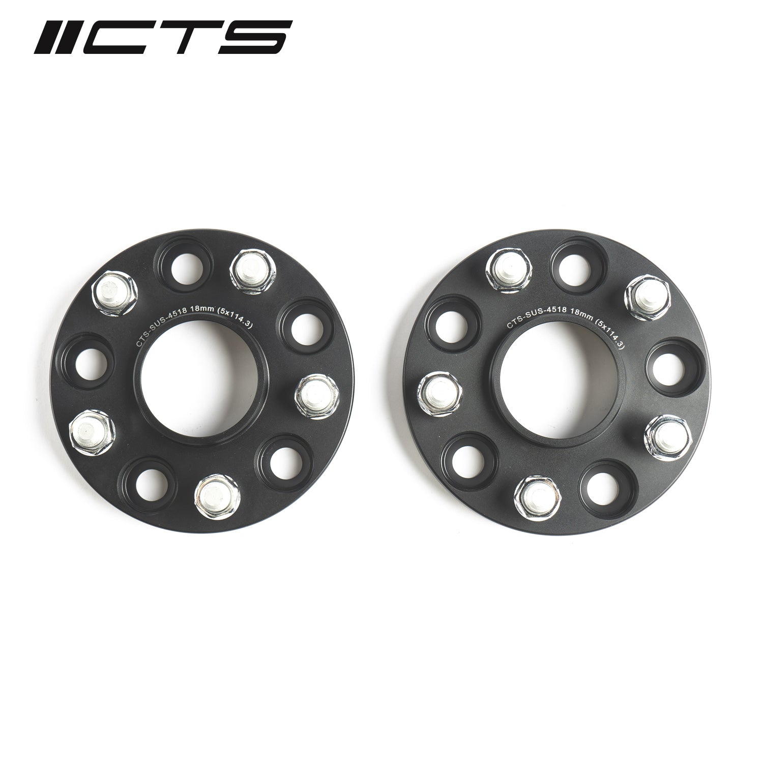 CTS Turbo Tesla Model 3/Model Y Hubcentric Wheel Spacers (with Lip) +18mm | 5x114.3 CB 64.1