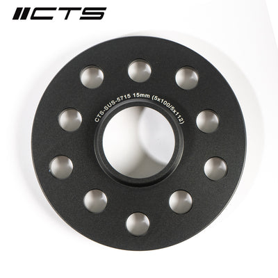 CTS Turbo Hubcentric Wheel Spacers (with Lip) +15mm | 5x100 | 5x112 CB 57.1 - VW/AUDI