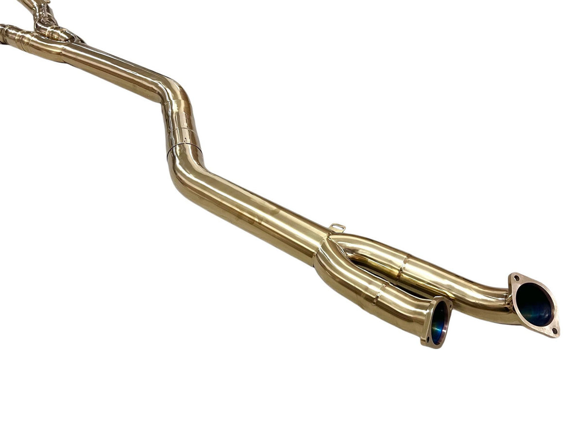 MAD titanium single midpipe for BMW M3 M4 S58 G80 G82