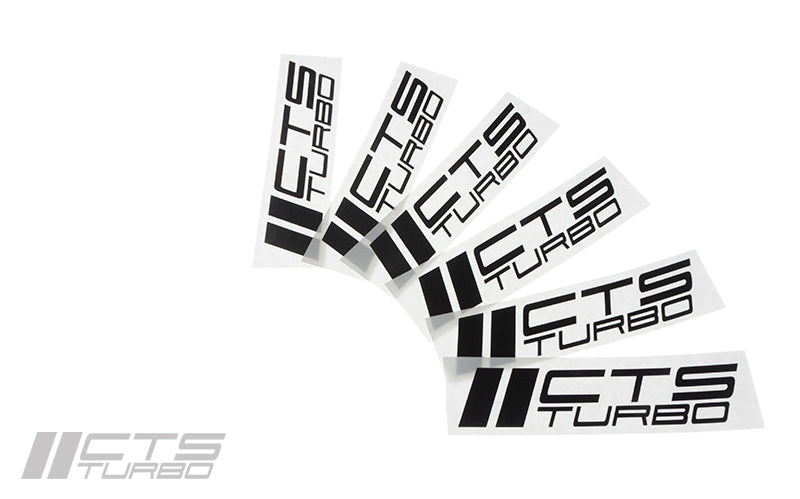 CTS Turbo OG Decal - White Sticker