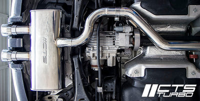 CTS Turbo VW MK6 Golf R 3" Turbo Back Exhaust High-Flow Cat