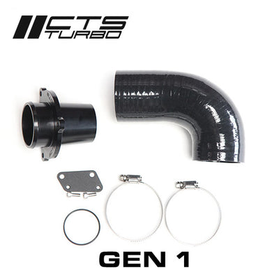 CTS Turbo CAST Turbo Muffler Delete - Gen1 2.0T TSI (EA888.1)