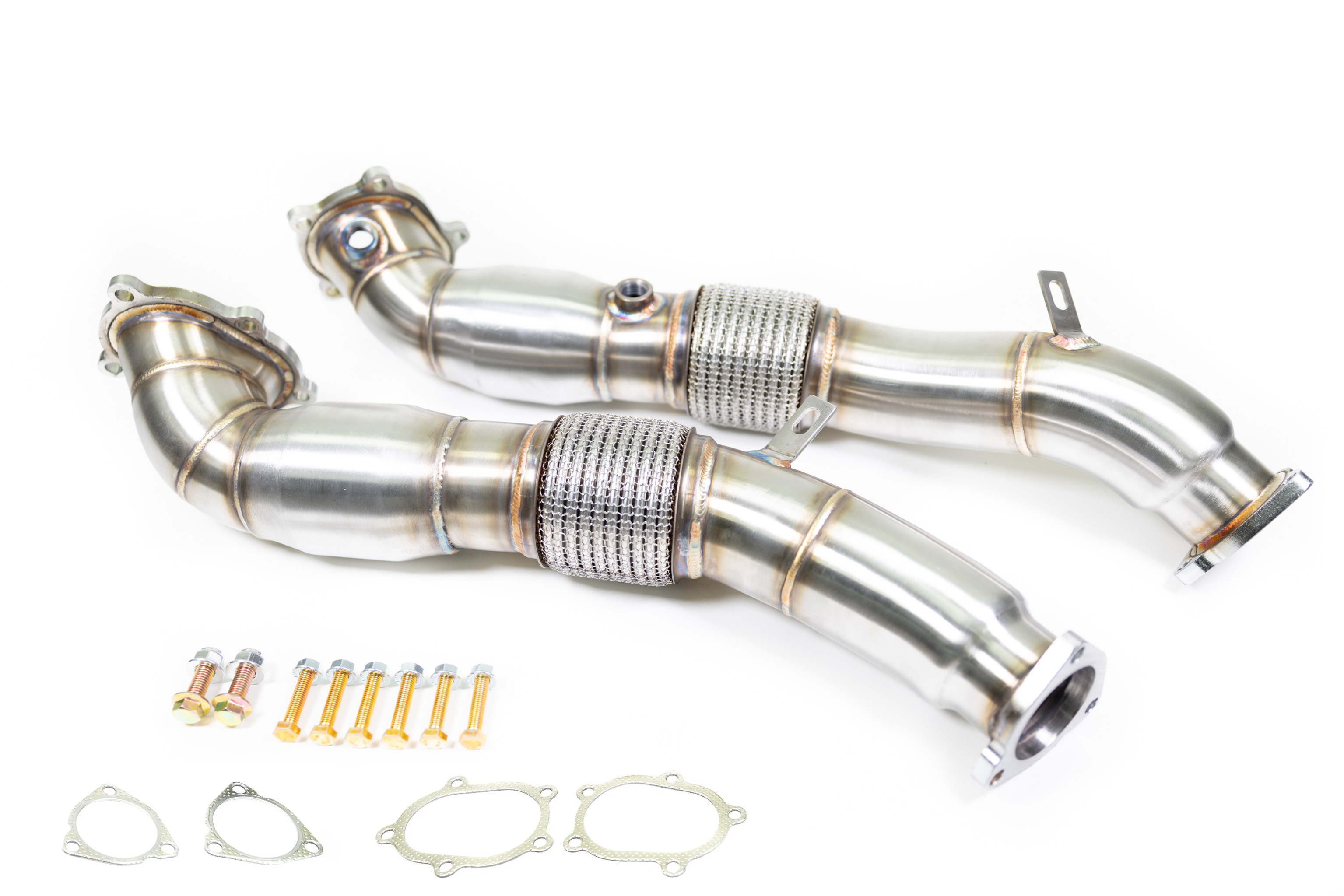 ARM Motorsports — Audi 4.0T Catted Downpipes - S6 S7 RS7 A8 S8