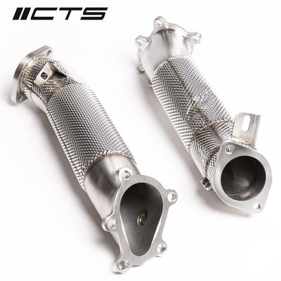 CTS Turbo Nissan R35 GT-R Cast Stainless Steel 3.5" Downpipes