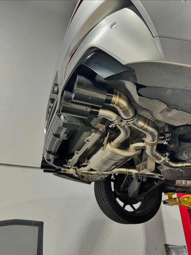 MAD BMW X3M X4M F97 F98  Axle Back Exhaust